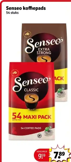 Kruidvat Senseo koffiepads aanbieding