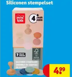 Kruidvat Siliconen stempelset aanbieding