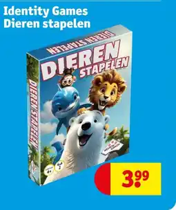 Kruidvat Identity Games Dieren stapelen aanbieding