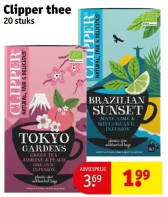 Kruidvat Clipper thee aanbieding
