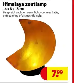 Kruidvat Himalaya zoutlamp aanbieding