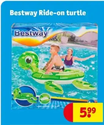 Kruidvat Bestway Ride on turtle aanbieding