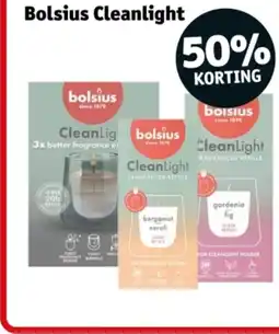 Kruidvat Bolsius Cleanlight aanbieding