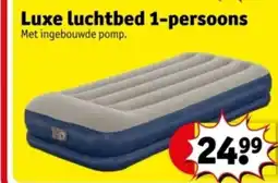 Kruidvat Luxe luchtbed 1 persoons aanbieding