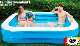 Kruidvat Familiezwembad L aanbieding