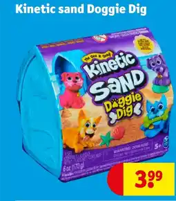 Kruidvat Kinetic sand Doggie Dig aanbieding