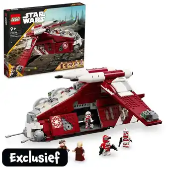 Intertoys LEGO Star Wars Coruscant Guard Gunship 75354 aanbieding