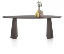 Xooon Trenton, Eetkamertafel 210 X 105 Cm - Clay aanbieding