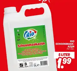Dekamarkt Rio schoonmaak azijn aanbieding
