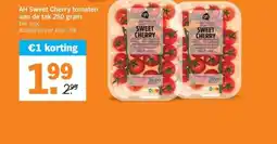 Albert Heijn AH Sweet Cherry tomaten aan de tak 250 gram aanbieding