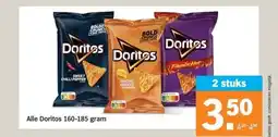 Albert Heijn Alle Doritos 160-185 gram aanbieding
