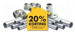 Bouwhof Op maclean steigerbuizen en koppelstukken aanbieding