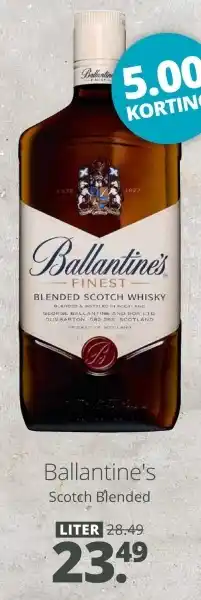 Mitra Ballantine's aanbieding