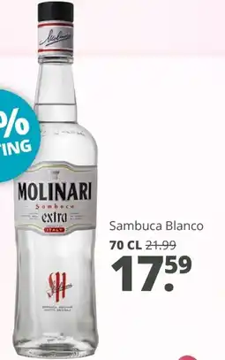 Mitra Sambuca Blanco aanbieding