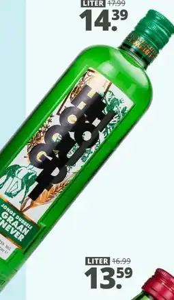 Mitra Jonge dubbele graan jenever aanbieding