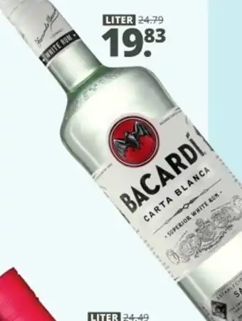 Mitra Bacardi Carta blanca aanbieding