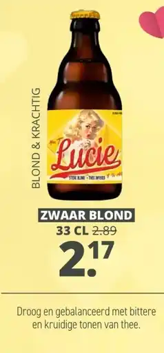 Mitra Zwaar blond aanbieding