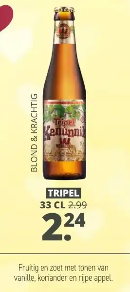 Mitra Tripel aanbieding