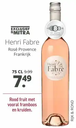 Mitra Henri Fabre aanbieding