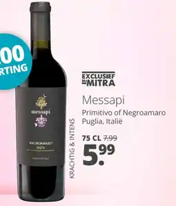 Mitra Messapi aanbieding