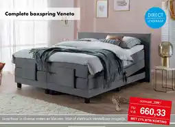 Woonsquare Complete boxspring Veneto aanbieding