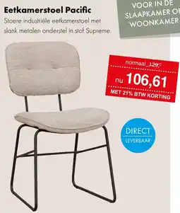 Woonsquare Eetkamerstoel Pacific aanbieding