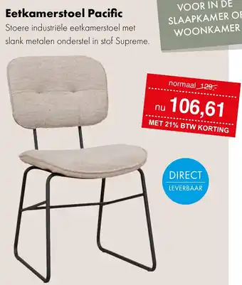Woonsquare Eetkamerstoel Pacific aanbieding
