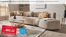 Woonsquare Loungebank Cliff aanbieding
