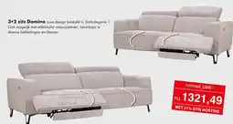 Woonsquare 3+2 zits Domino aanbieding