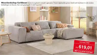 Woonsquare Woonlandschap Caribbean aanbieding