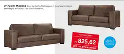 Woonsquare 212+2 zits Modena aanbieding