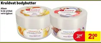 Kruidvat Kruidvat bodybutter aanbieding