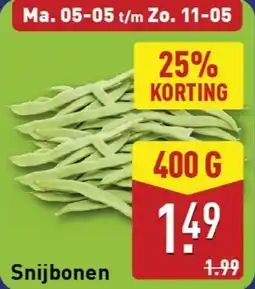 ALDI Snijbonen aanbieding