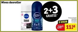Kruidvat Nivea deoroller aanbieding