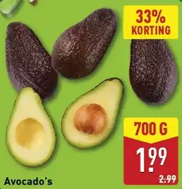 ALDI Avocado's aanbieding