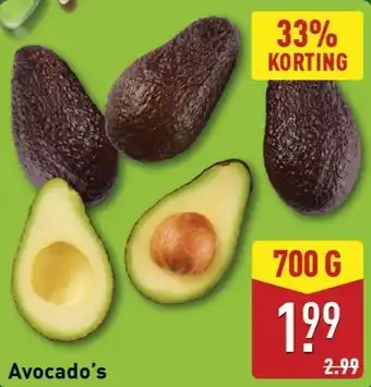 ALDI Avocado's aanbieding