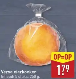 ALDI Verse eierkoeken aanbieding