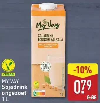 ALDI Sojadrink ongezoet aanbieding