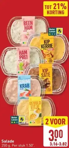 ALDI Salade aanbieding