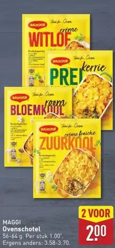 ALDI Maggi ovenschotel aanbieding