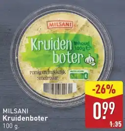ALDI Milsani kruidenboter aanbieding