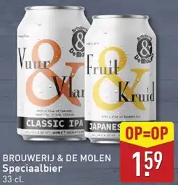 ALDI Brouwerij & de molen speciaalbier aanbieding