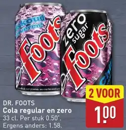 ALDI Cola regular en zero aanbieding