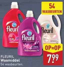 ALDI Fleuril Wasmiddel aanbieding