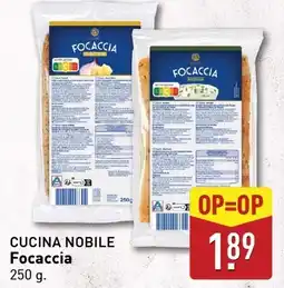 ALDI Cucina nobile focaccia aanbieding
