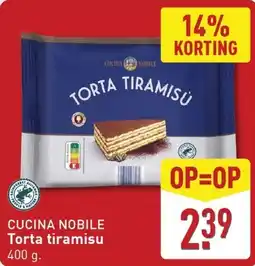 ALDI Cucina Nobile torta tiramisu aanbieding