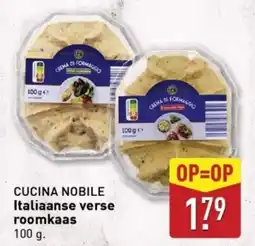ALDI CUCINA NOBILE Italiaanse verse roomkaas aanbieding