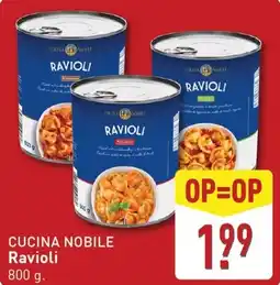 ALDI Cucina nobile Ravioli aanbieding