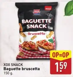 ALDI Baguette bruscetta aanbieding