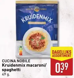 ALDI Kruidenmix macaroni/ spaghetti aanbieding